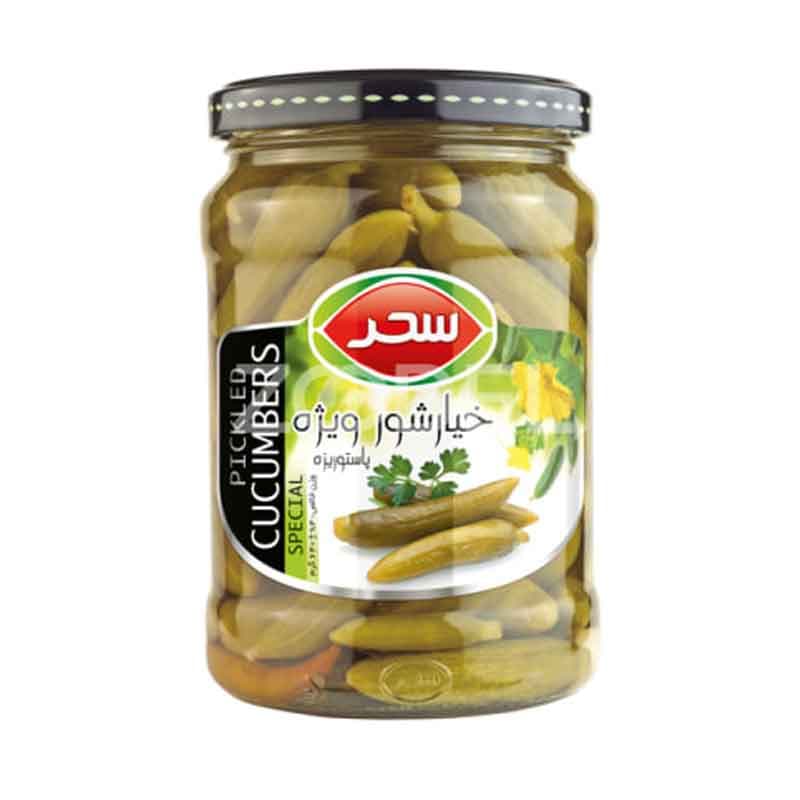 خیارشور ویژه سحر وزن 640 گرم