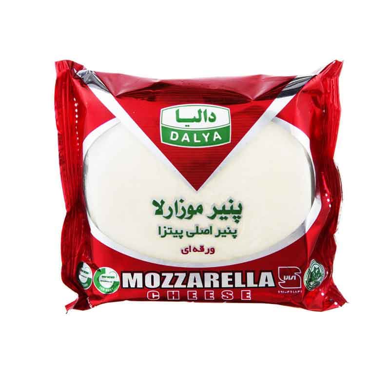 پنیرموزارلا ورقه ای وزن 250 گرم  دالیا