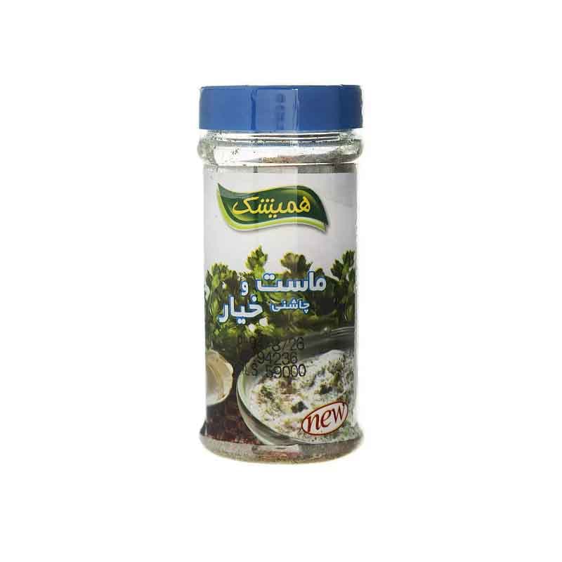 چاشنی ماست و خیار همیشک وزن 100 گرم