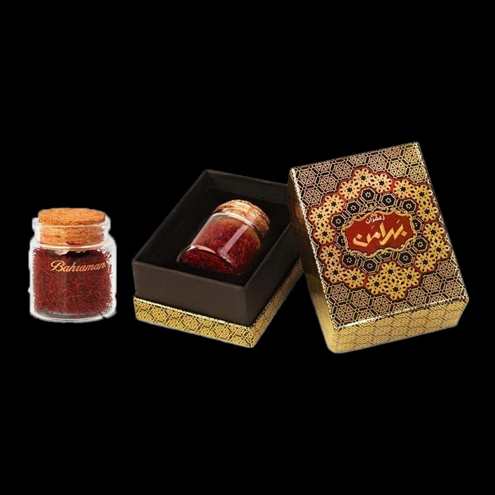 زعفران کادویی مینیاتور 2 گرم بهرامن