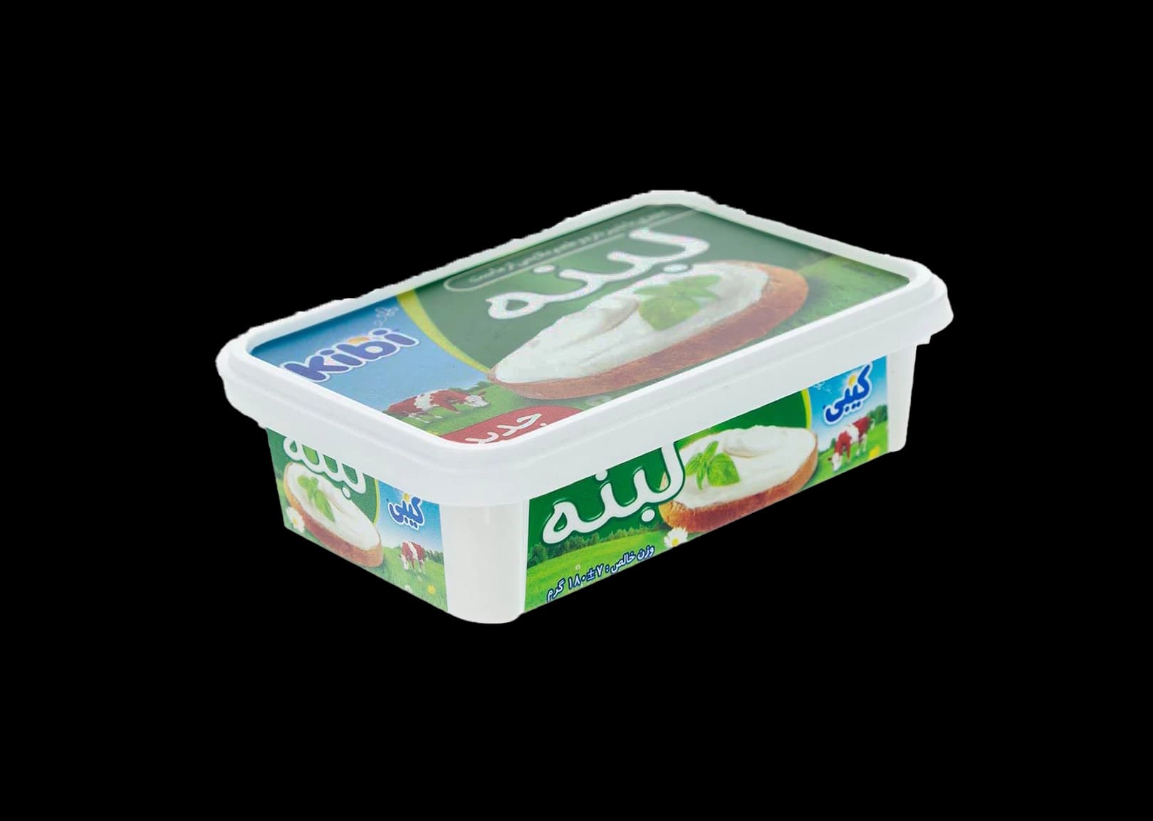 پنیر با شیر تازه لبنه 180 گ  کیبی