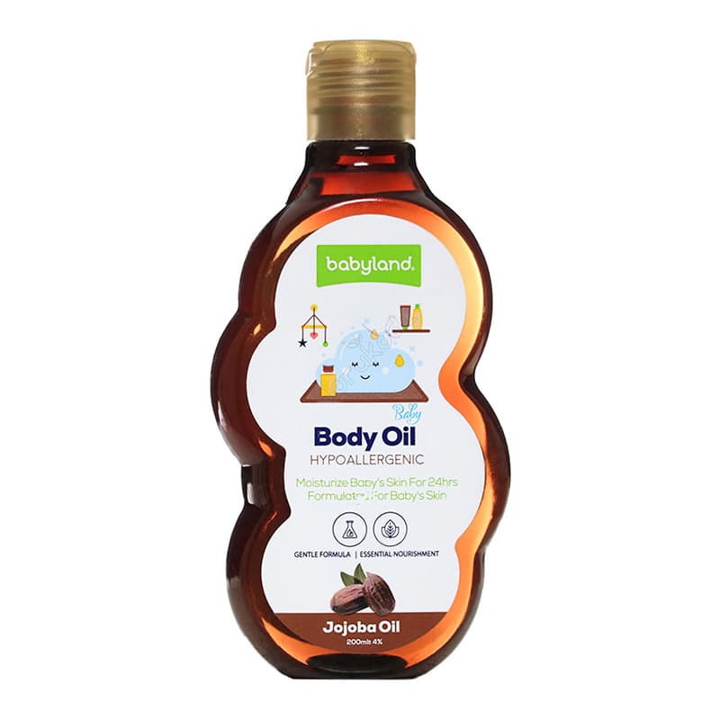 روغن ماساژ  حاوی جوجوبا حجم 200 میلی لیتر بیبی لند