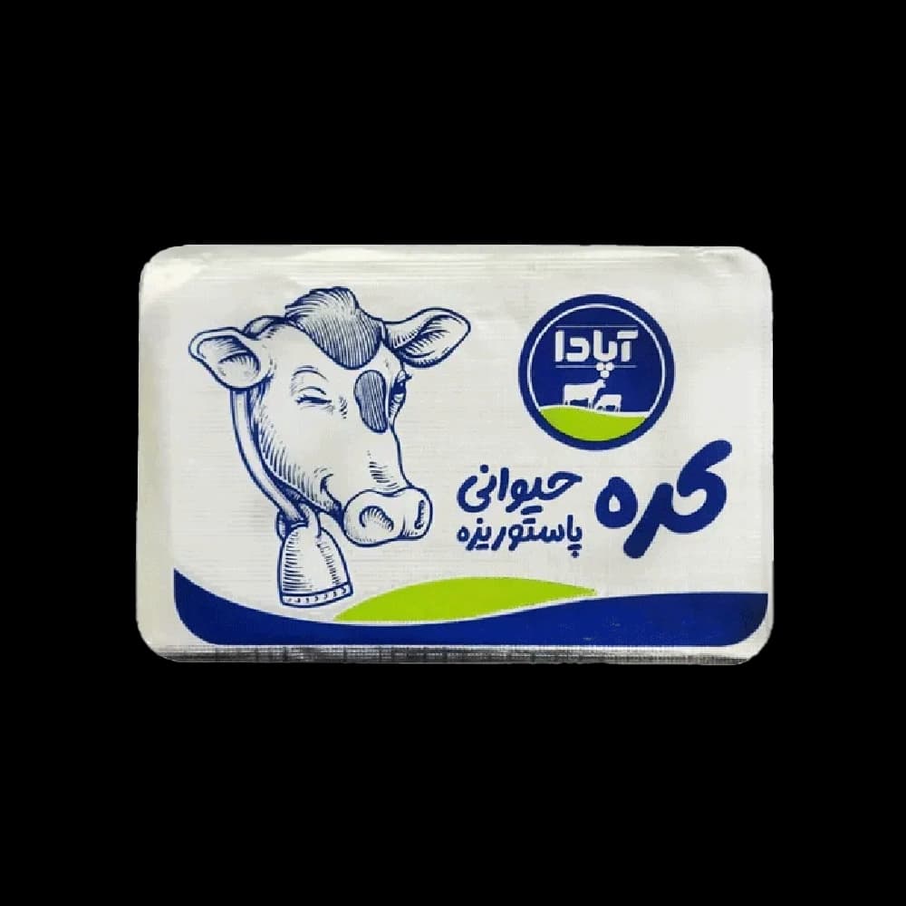 کره حیوانی پاستوریزه آپادا وزن 50 گرم