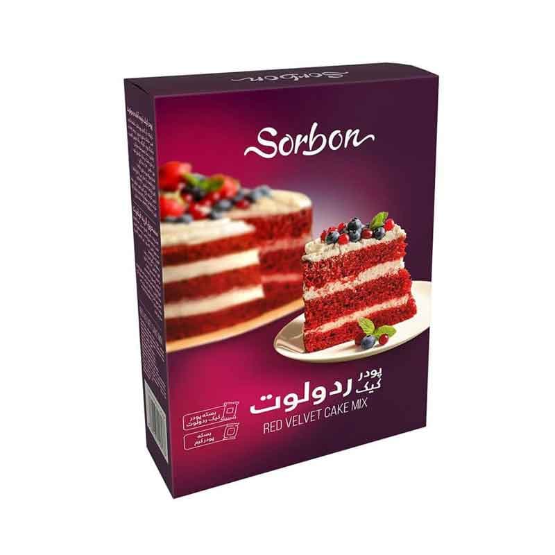 پودر کیک سوربن مدل ردولوت وزن 600 گرم