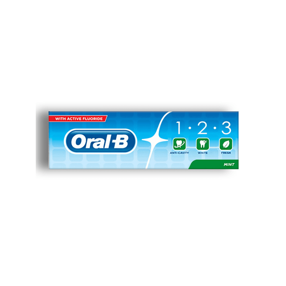 خمیردندان 1*2 با طعم نعنا خنک 125 گرم اورال بی