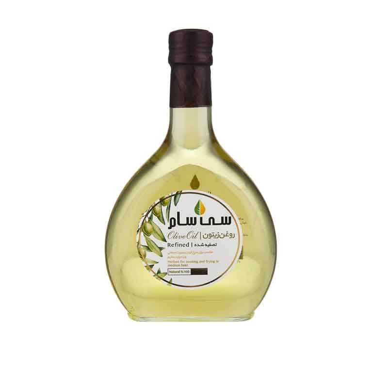 روغن زیتون  سی سام بدون بو تصفیه شده حجم 500 میلی لیتر