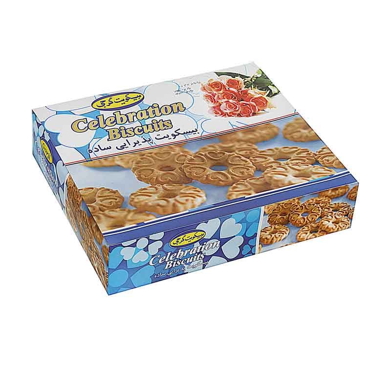 بیسکویت پذیرایی ساده گرجی بسته 20 عددی
