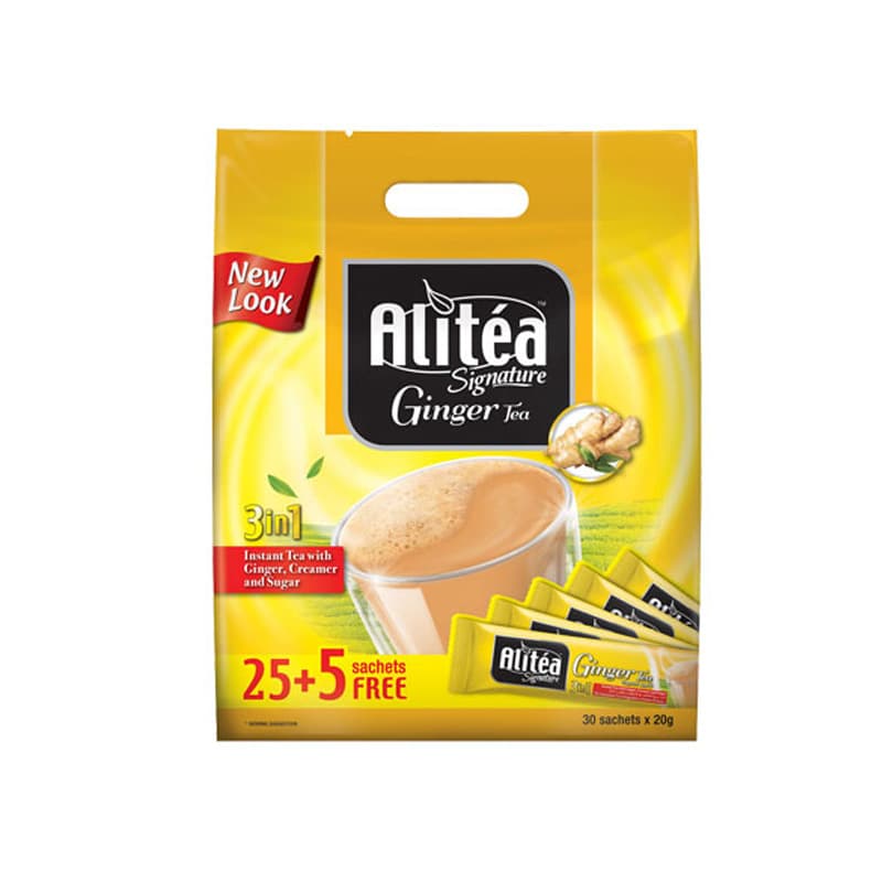 چای زنجبیلی  1*3  علی تی مدل  کلاسیک بسته 30 عددی