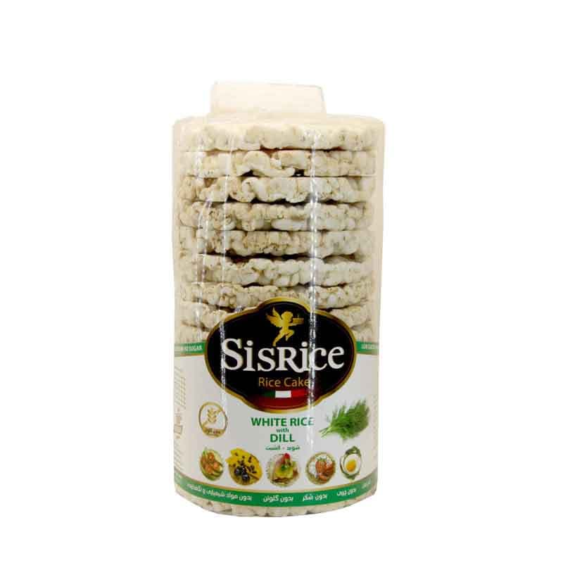 کیک برنجی سیس رایس با طعم شوید وزن 120 گرم