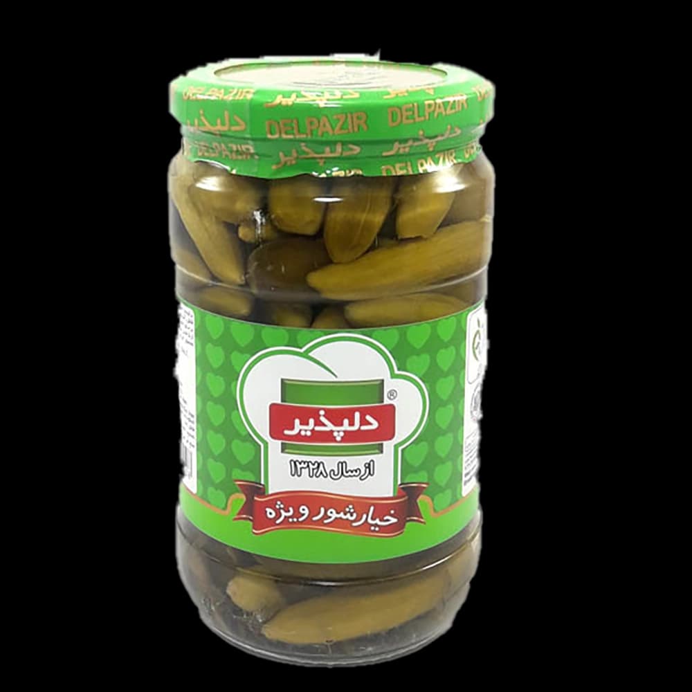 خیار شور ویژه 660 گرم دلپذیر