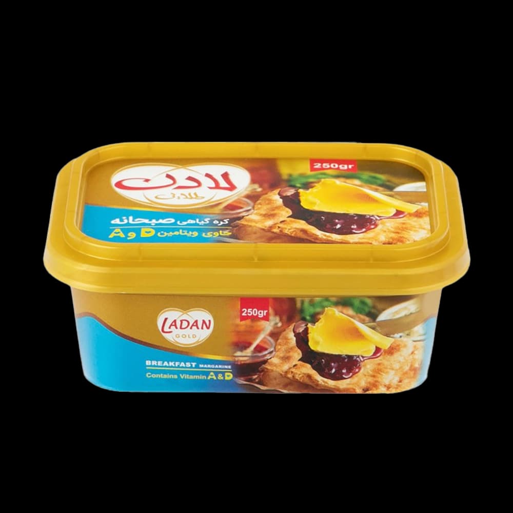 کره گیاهی صبحانه کم چرب 250 گرم لادن