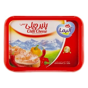 پنیر چیلی فلفلی آلیما وزن 150گرم
