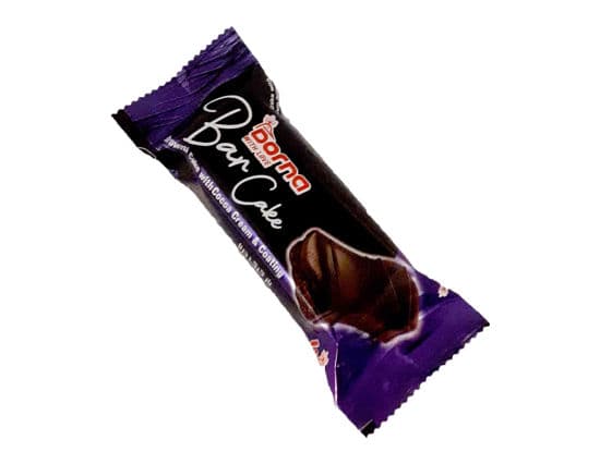 کیک براونی با مغز کاکایو و روکش کاکایو بار کیک 40 گرم درنا