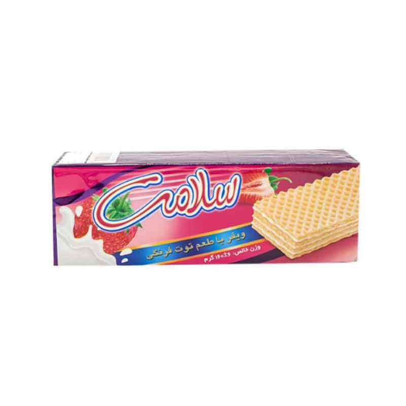 ویفر سلامت طعم  توت فرنگی کد 769
