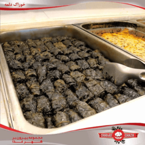 دلمه دانه ای شهر غذا