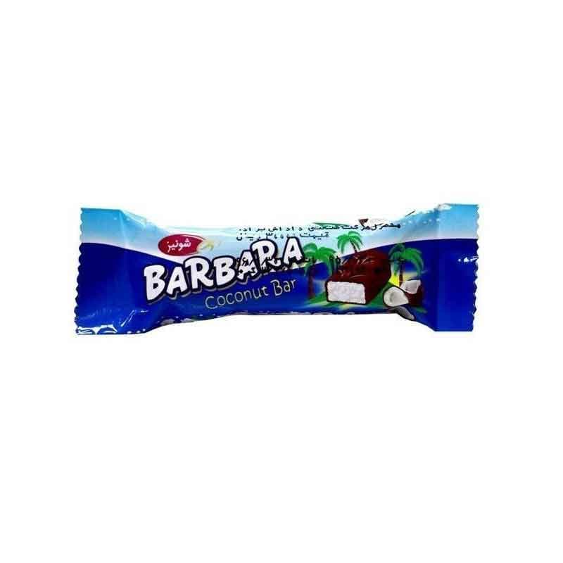 شکلات نارگیلی باربارا شونیز وزن 22 گرم