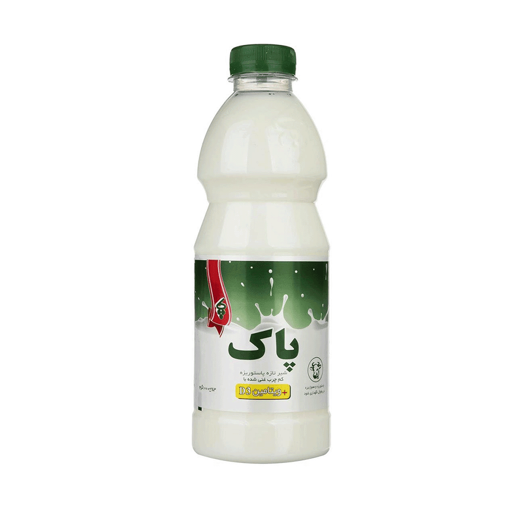 شير ای اس ال ويتامين دی كم چرب 946 ميل پاک