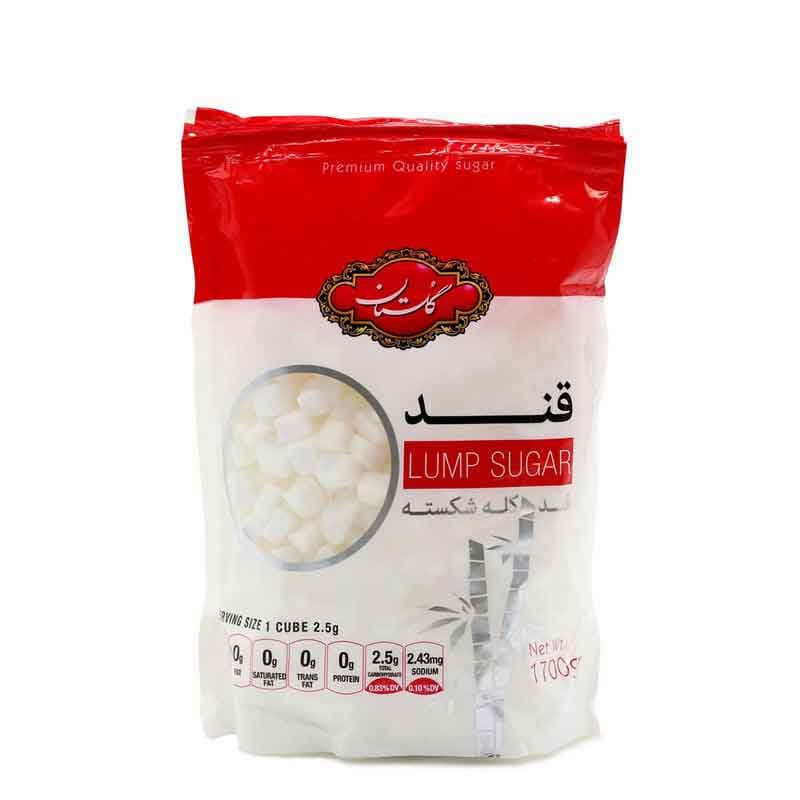 قند شکسته پاکتی گلستان وزن 1700 گرم