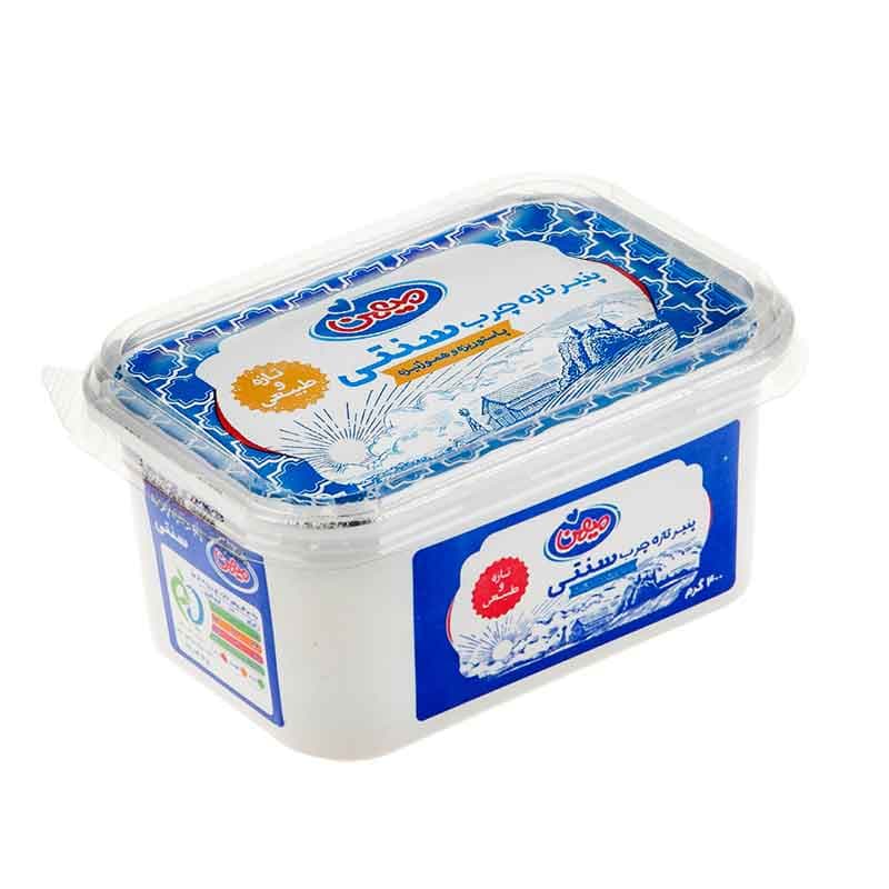 پنیر سفید چرب میهن مدل سنتی وزن 400 گرم