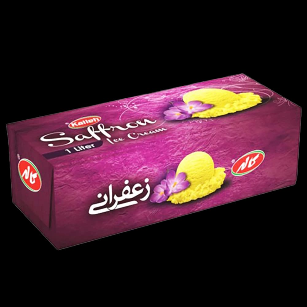 بستنی زعفرانی 1000 میل کاله