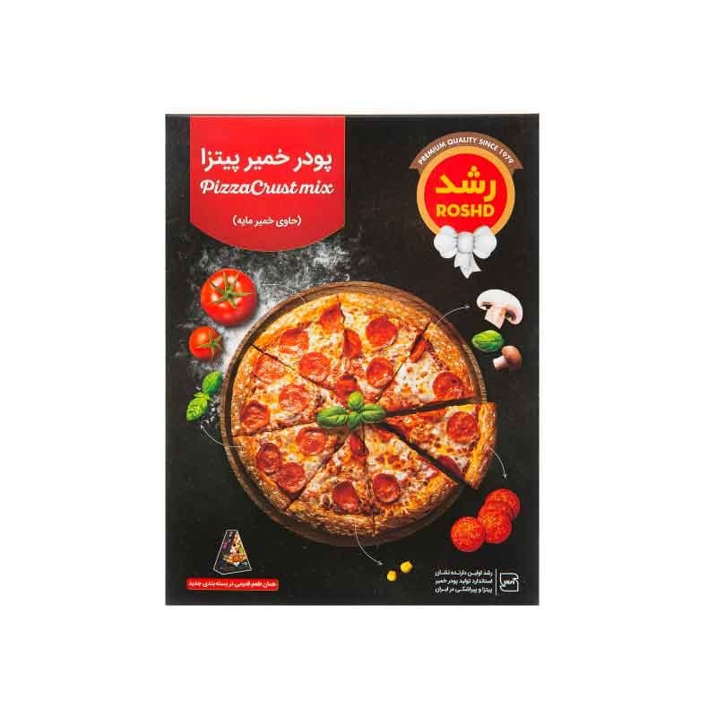 پودر خمیر پیتزا رشد وزن 480 گرم