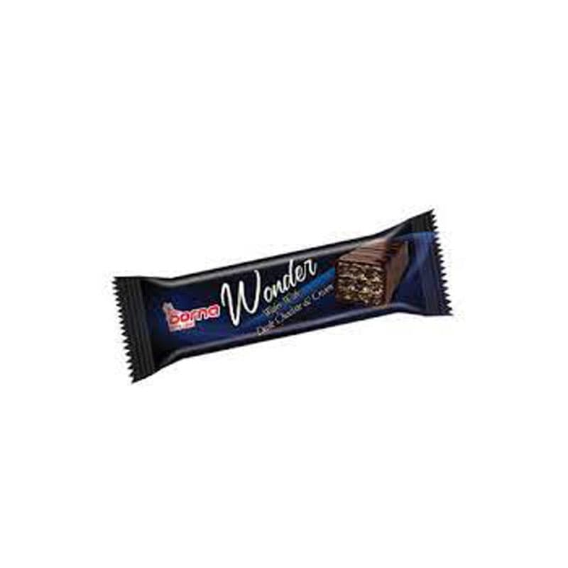 ویفر با کرم و روکش شکلات تلخ واندر 50 گرم درنا