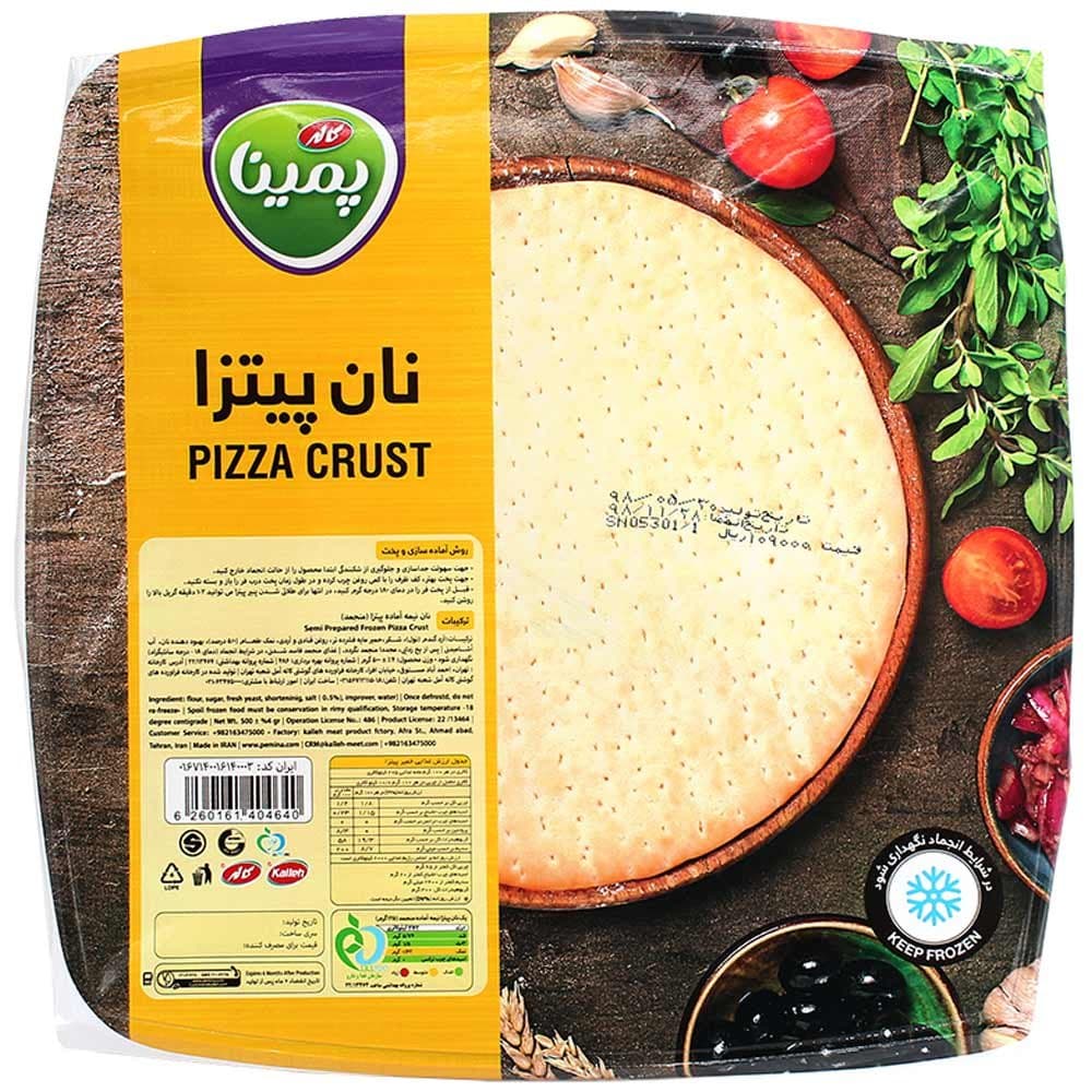 نان پیتزا کاله مدل پمینا