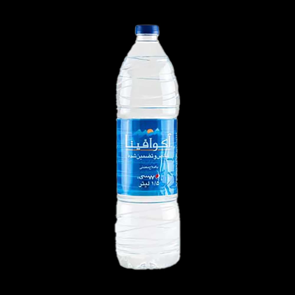 آب معدنی آکوافینا حجم 1.5 لیتر