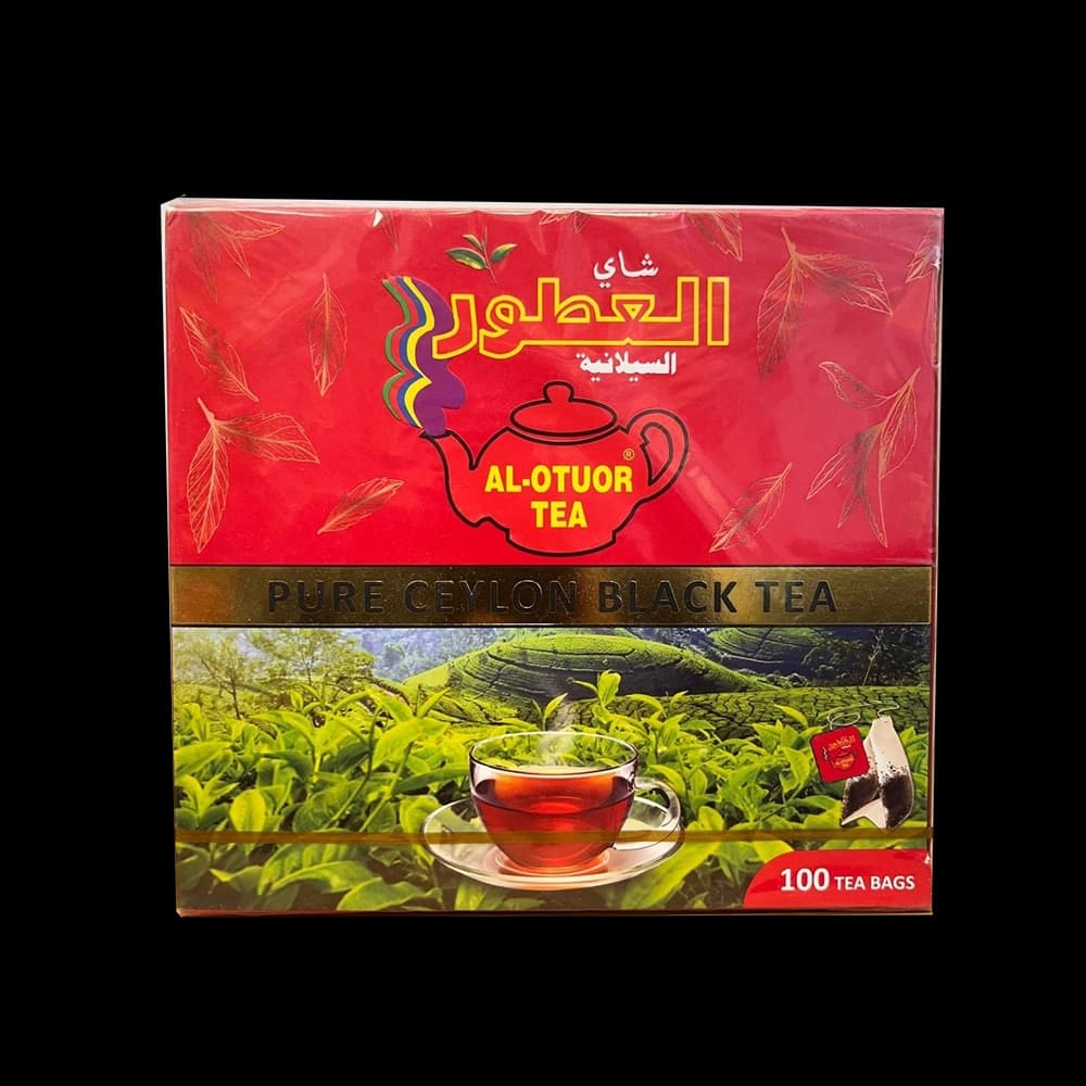چای سیاه سیلان کیسه ای 100 عددی العطور