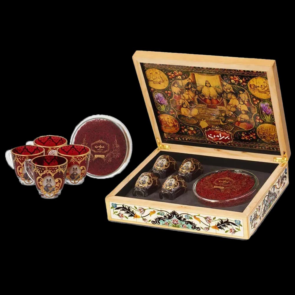 زعفران کادویی ارغوان بهرامن