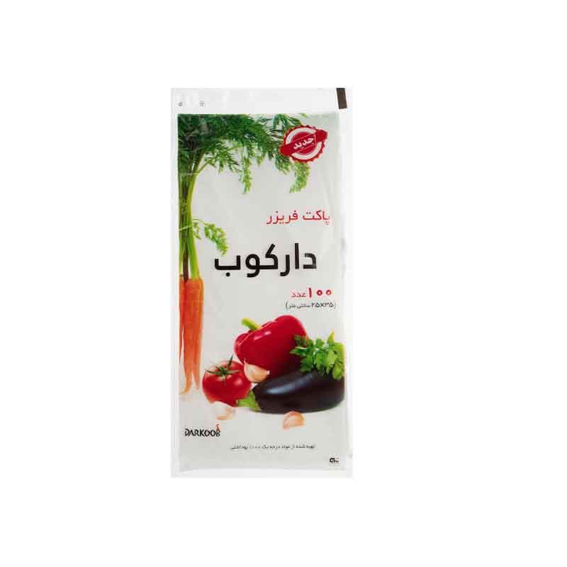کیسه فریزر دارکوب بسته 100 عددی