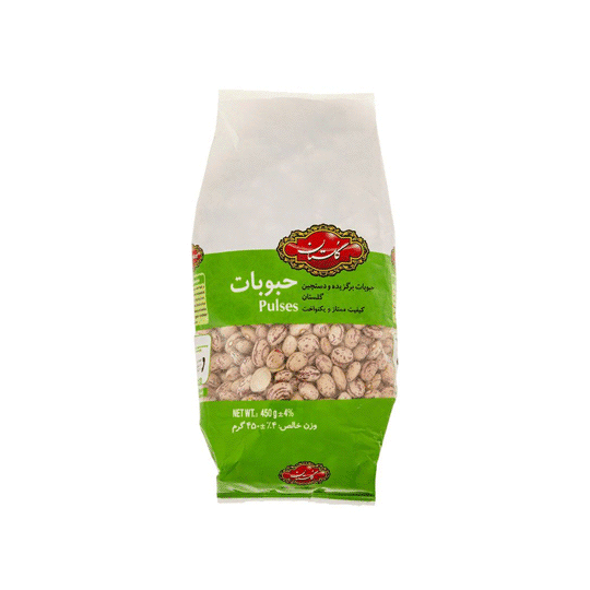 لوبیا چیتی 450گرمی گلستان