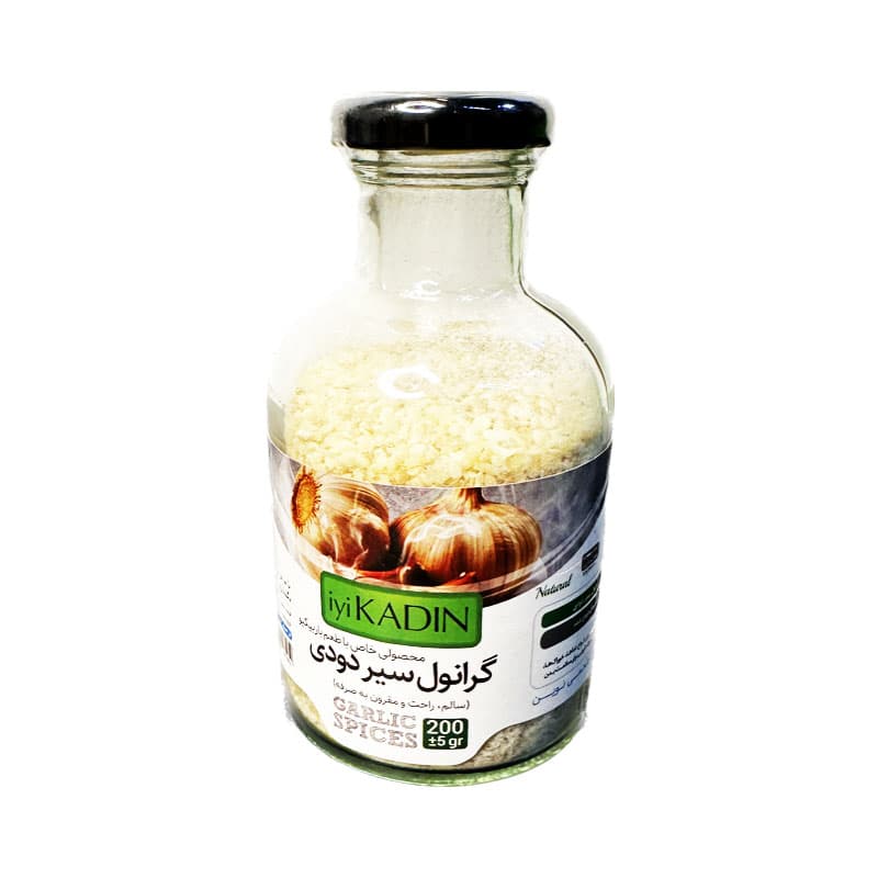 گرانول سیر دودی ایکادی وزن 200 گرم