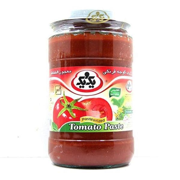 رب گوجه فرنگی شیشه 700گرم یک و یک