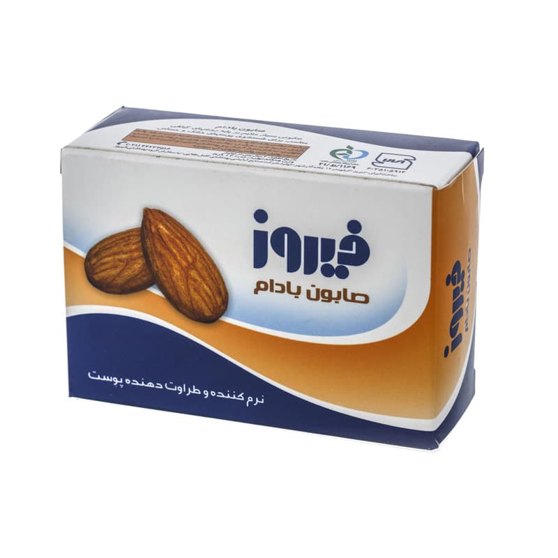 صابون بادام فیروز وزن 120 گرم