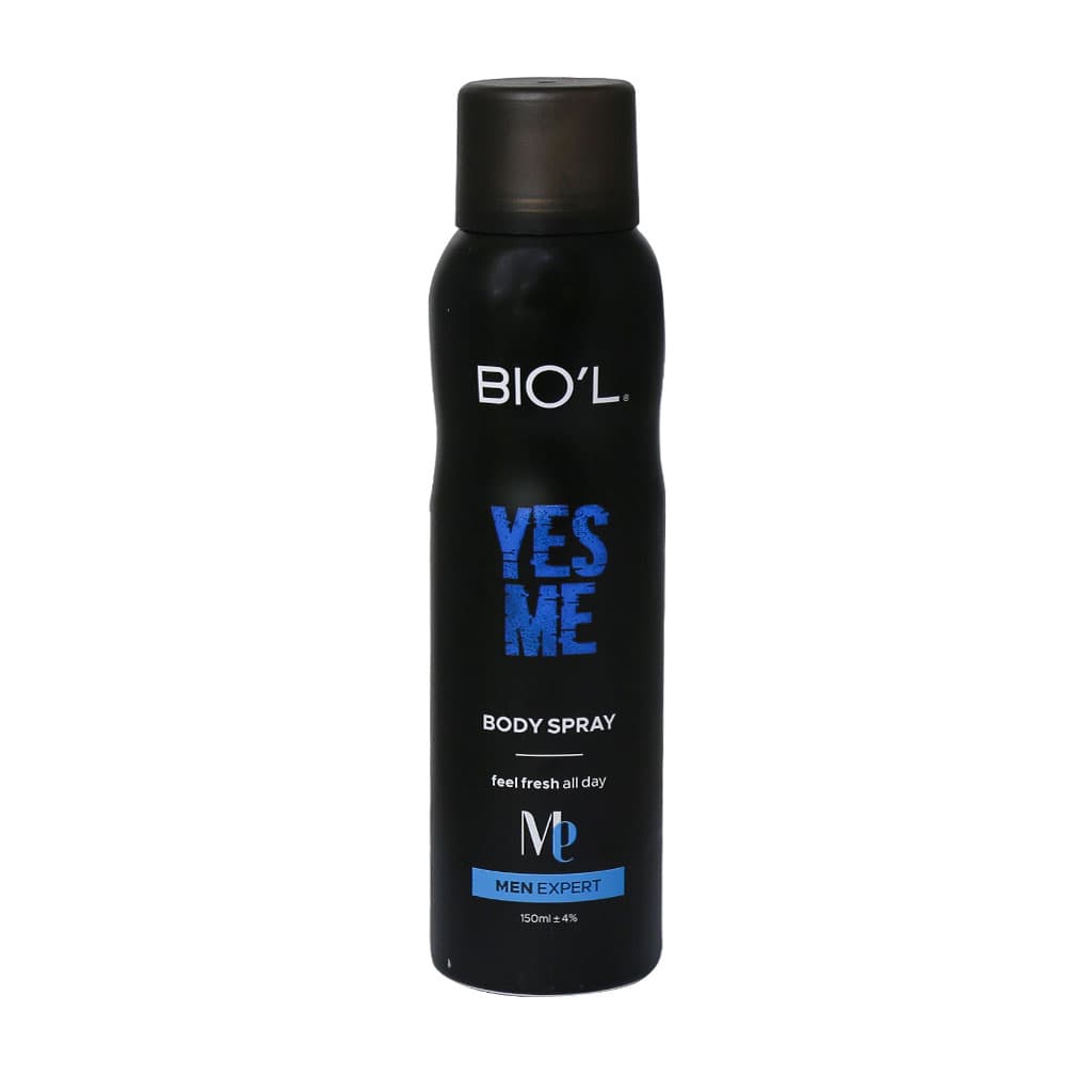 اسپری بدن مردانه بیول مدل YES ME حجم 150 میلی لیتر