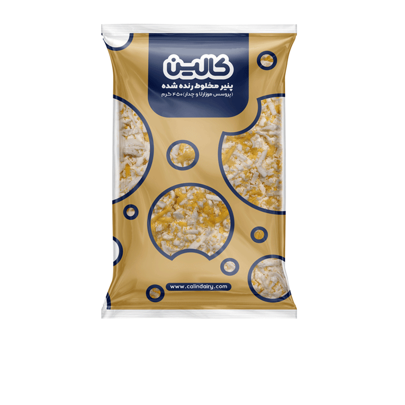 تاپینگ پیتزا رنده شده 450 گرم کالین