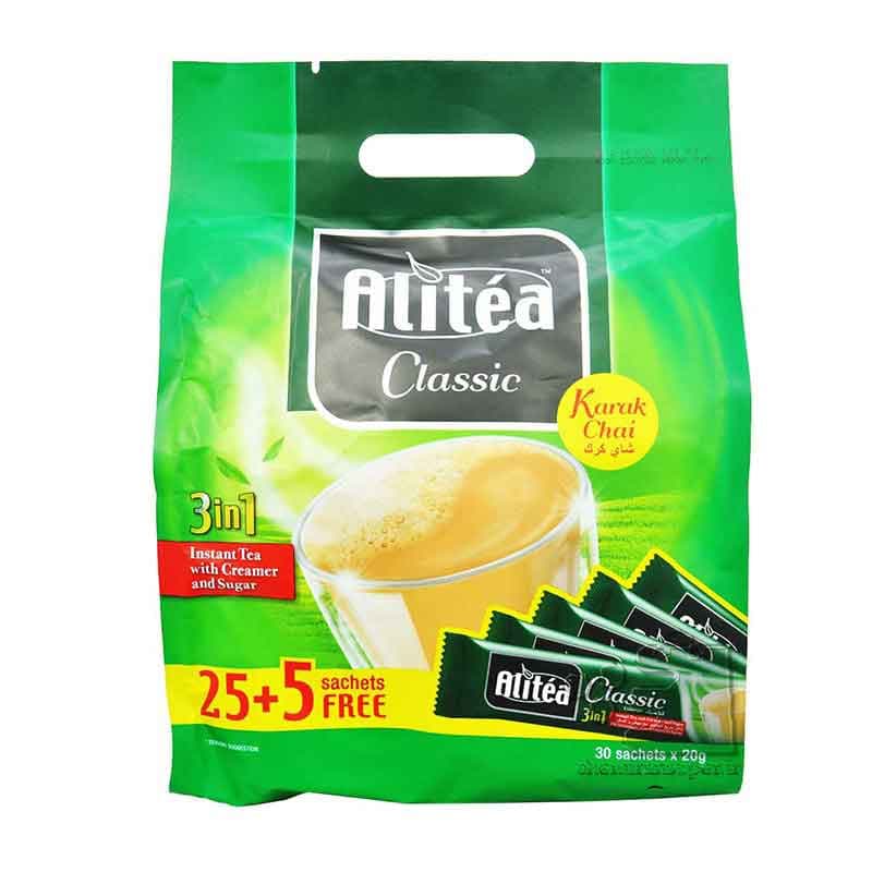 شیر چای کلاسیک علی تی 1*3 مدل پاور روت بسته 5+25 عددی