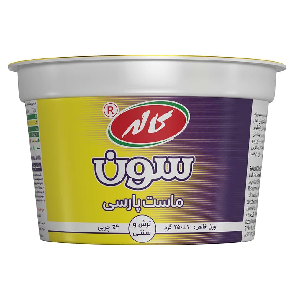 ماست سون پارسی 250گرمی بانی چاو لبنی