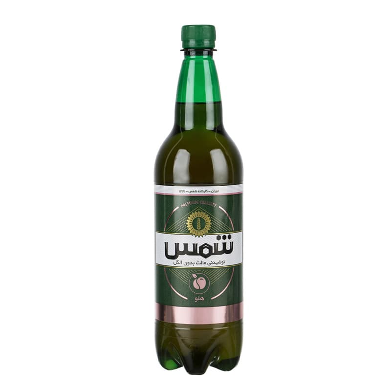 ماالشعیر شمس طعم هلو حجم 1 لیتر