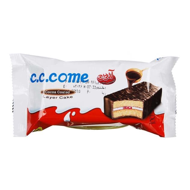 کیک لایه ای روکش کاکایویی آدرین