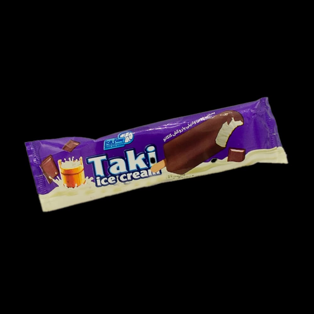 بستنی چوبی روز با روکش کاکایو