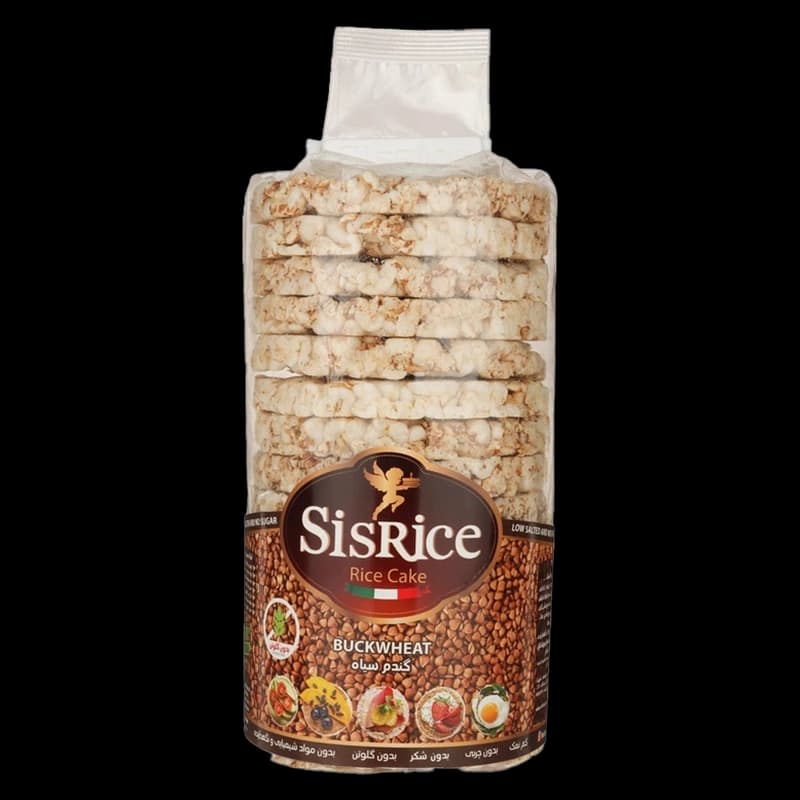 کیک برنجی گندم سیاه رژیمی 120 گرم سیس رایس
