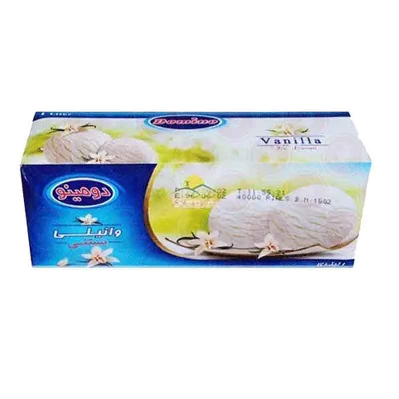 بستنی دومینو  مدل ممتاز حجم نیم لیتر