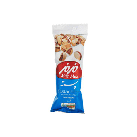 مغز پسته نمکی 30 گرمی مزمز