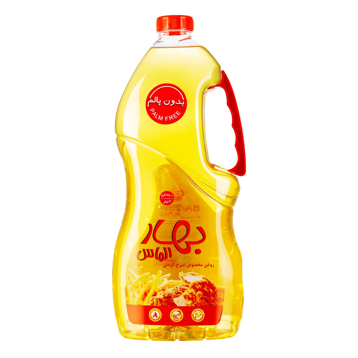 روغن سرخ کردنی الماس 2.7 لیتر بهار