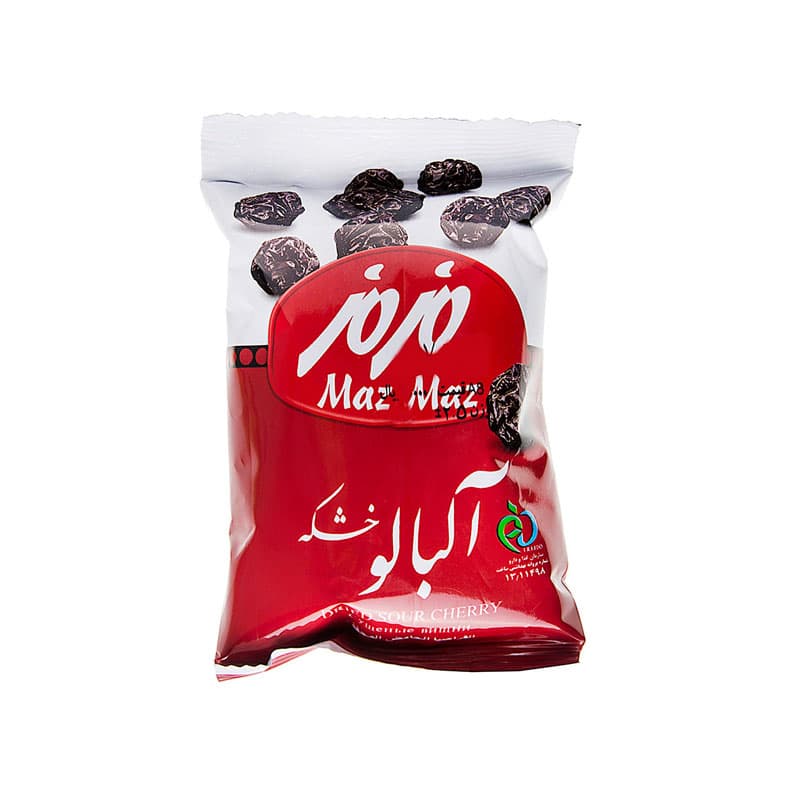 آلبالو خشک مزمز وزن 60 گرم