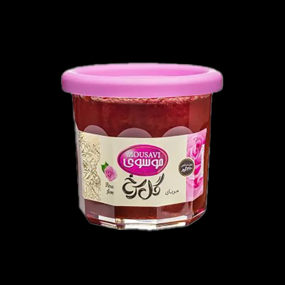 مربا  گل سرخ 320 گرم موسوی