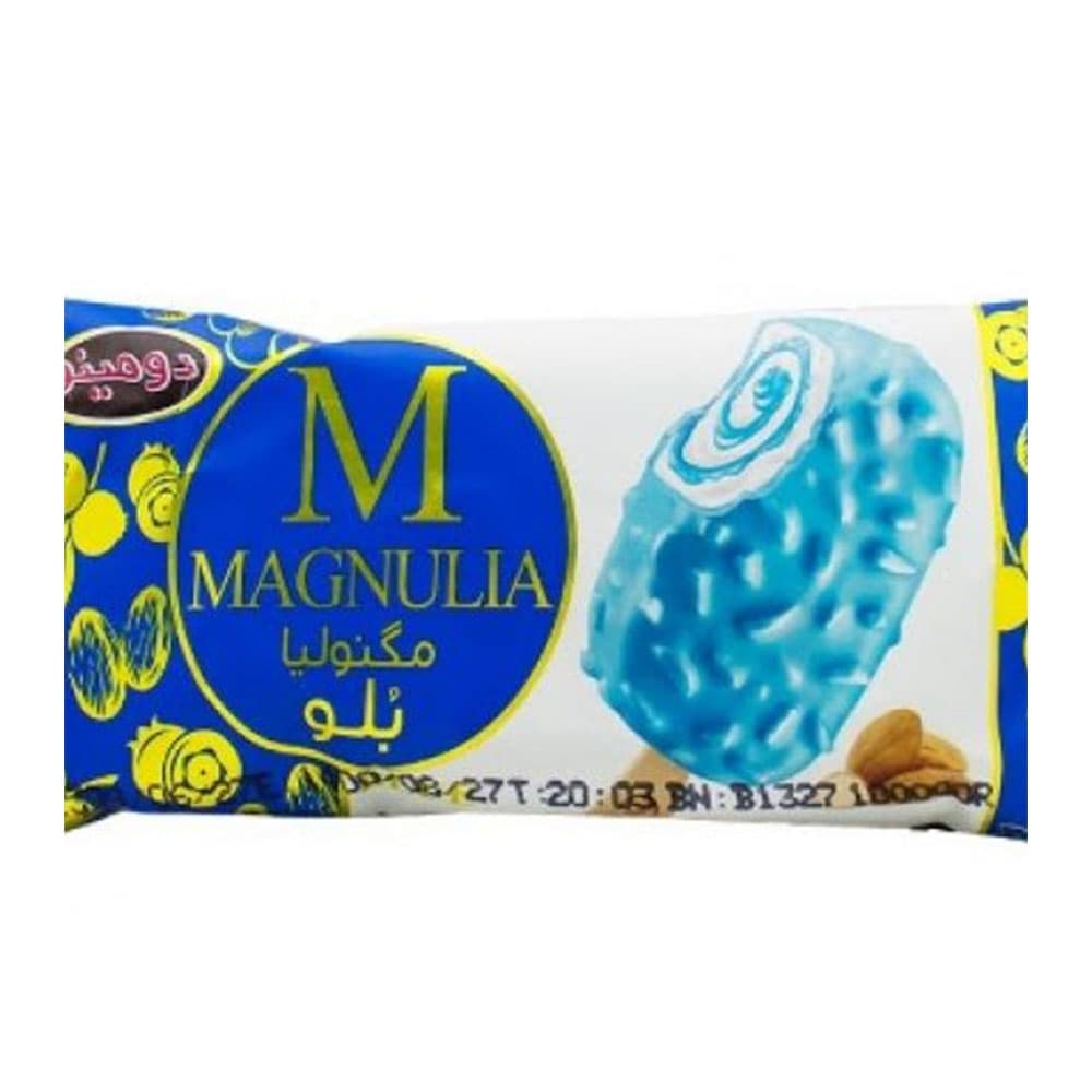بستنی بلو مگنولیا چوبی 80 گرم دومینو