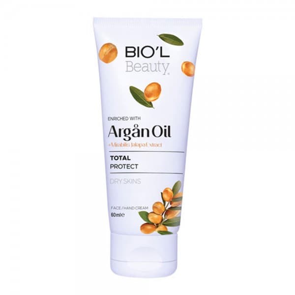 کرم مرطوب کننده ARGAN OIL بیول تیوبی حجم 60 میلی لیتر